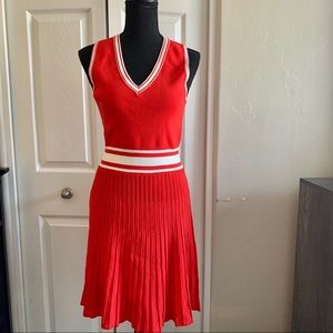 Katie Sturino x Stitch Fix Sleeveless Red Dress